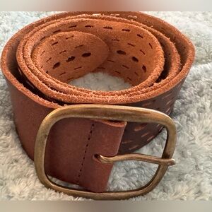 Linea Pelle Vintage style perforated Women’s leather belt